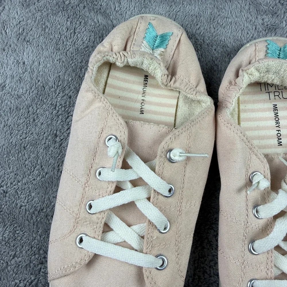 Time and Tru Light Memory Foam Shoes Womens 10 Pink‎